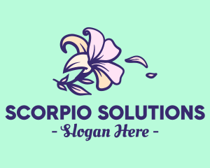 Lily Flower Garden logo design