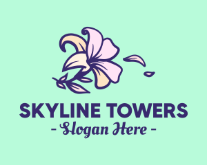 Lily Flower Garden logo design