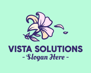 Lily Flower Garden logo design