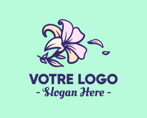 Lily Flower Garden logo design