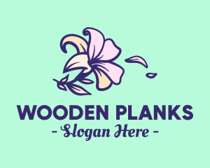 Lily Flower Garden logo design