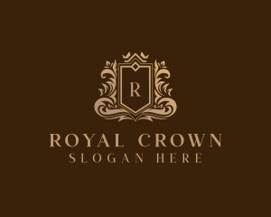 Crown Shield University logo design