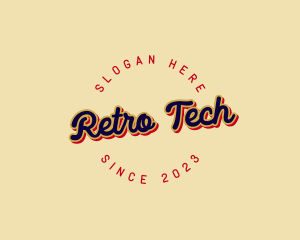 Retro Clothing Brand logo design