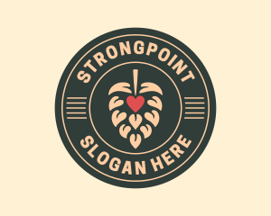 Beer Hops Brewer Logo