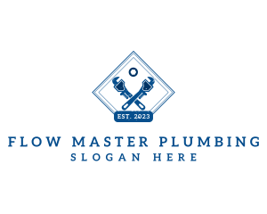 Plumbing - Plumbing Wrench Repair logo design