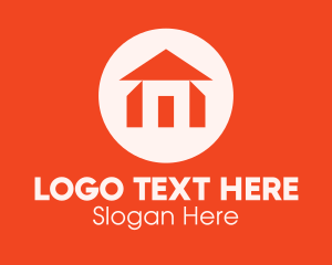Construction - Orange Housing Property logo design