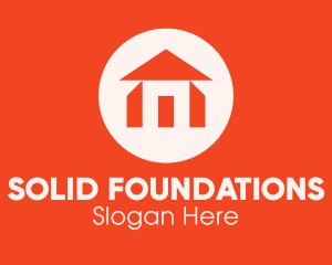 Home Furnishing - Orange Housing Property logo design