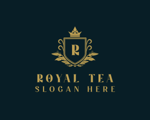 Academia Royal Shield logo design