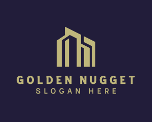 Golden Hotel Condominium logo design