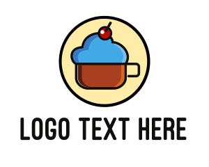 Coffee Shop - Cloud Coffee Mug logo design