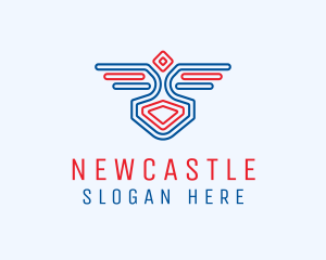 Sigil - Wing Team Outline logo design