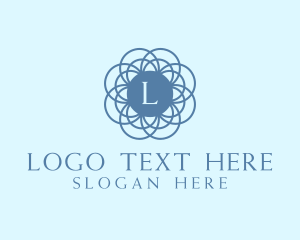 Massage - Elegant Geometric Pattern logo design