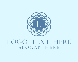 Nail Salon - Elegant Geometric Pattern logo design