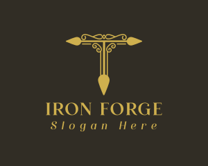 Metalworker - Ornate Wrought Iron logo design