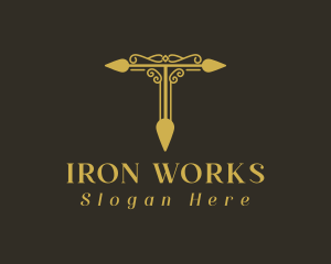 Iron - Ornate Wrought Iron logo design