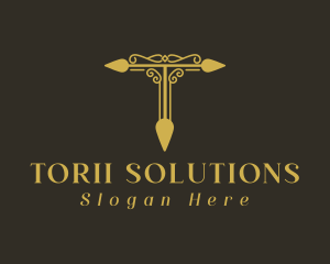 Ornate Wrought Iron logo design