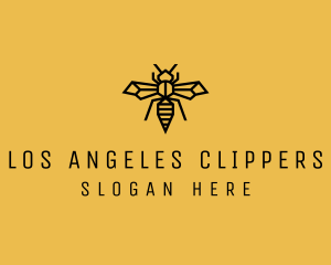 Beekeeper - Wasp Insect Pest logo design