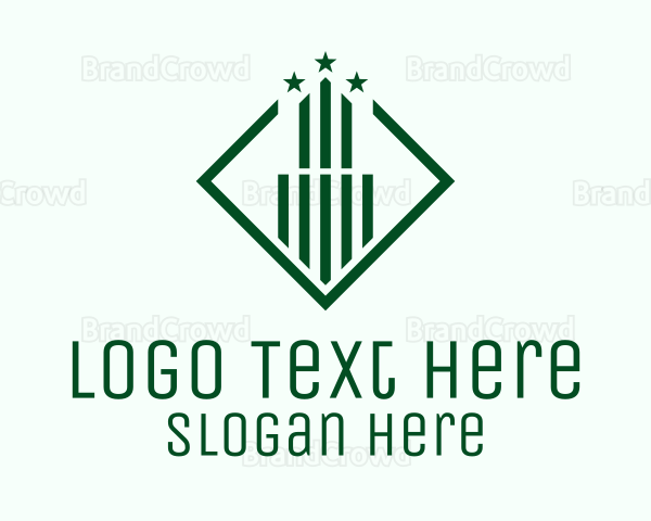 Green Star Tower Logo