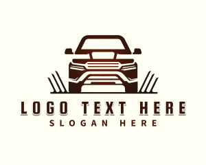 Sports Utility Vehicle - SUV Vehicle Transportation logo design