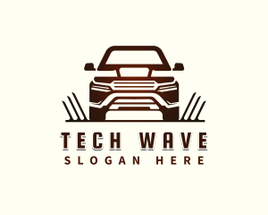 SUV Vehicle Transportation logo design