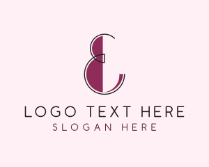 Letter E - Simple Professional Business logo design