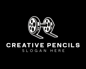 Heavy Workout Video Films logo design