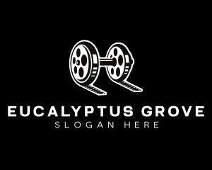 Heavy Workout Video Films logo design