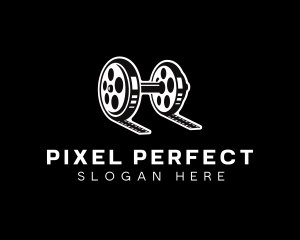 Heavy Workout Video Films logo design