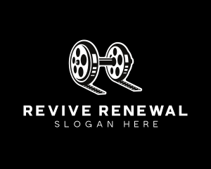 Heavy Workout Video Films logo design