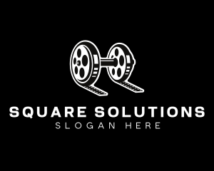 Heavy Workout Video Films logo design