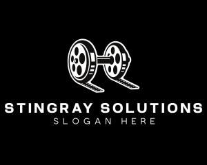 Heavy Workout Video Films logo design