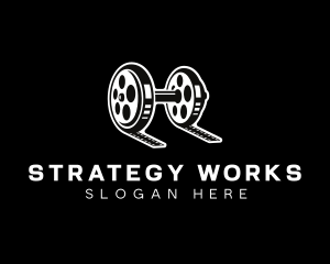 Heavy Workout Video Films logo design