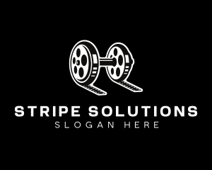 Heavy Workout Video Films logo design