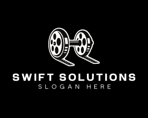 Heavy Workout Video Films logo design