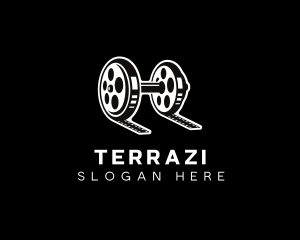 Heavy Workout Video Films logo design