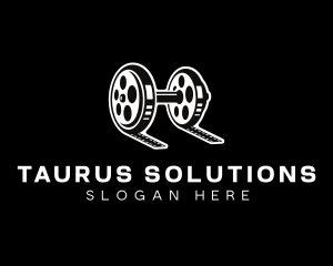 Heavy Workout Video Films logo design