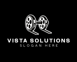 Heavy Workout Video Films logo design