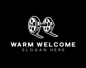 Heavy Workout Video Films logo design