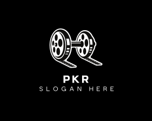 Heavy Workout Video Films logo design