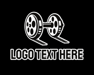 Los Angeles - Heavy Workout Video Films logo design