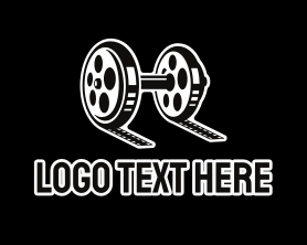 Hollywood - Heavy Workout Video Films logo design