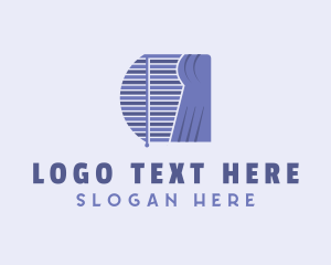 Violet Curtain Blinds Logo