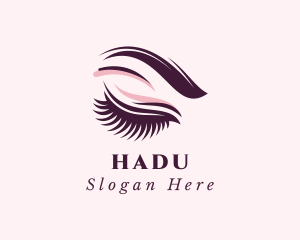 Female Aesthetic Eyelash Logo