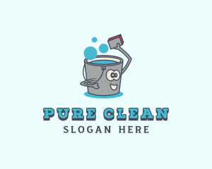 Clean Bucket Sanitation logo design