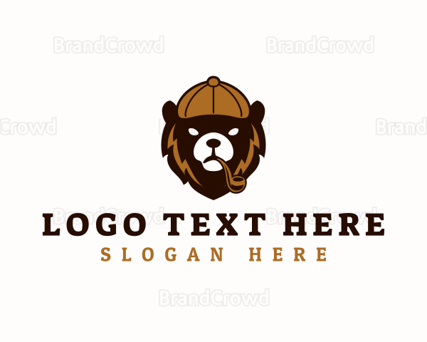 Smoker Bear Pipe Logo