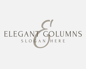 Elegant Boutique Fashion logo design