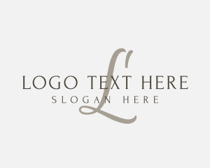 Luxury - Elegant Boutique Fashion logo design