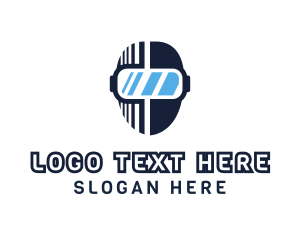 Electronic Device - VR Goggle Mask logo design