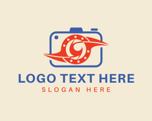 Lens - Camera Lens Photography logo design