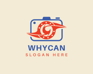 High Res - Camera Lens Photography logo design